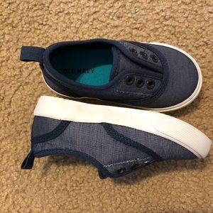 Toddler size 6 slip on shoes